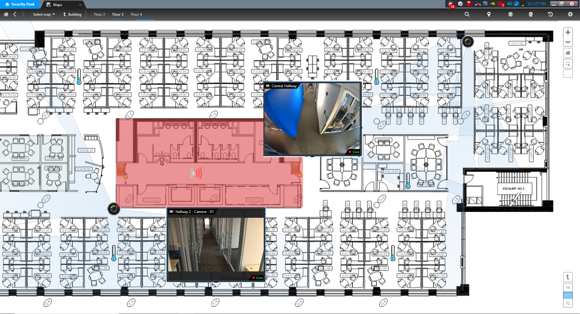 Security Center Plan Manager interface